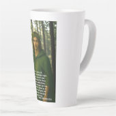 Schöne Druide Tasse mit Gedicht von Xoe Celticwell (Rechte Ecke)