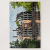 Schöne Duivenvoorde Burg von Voorschoten Puzzle (Vertikal)