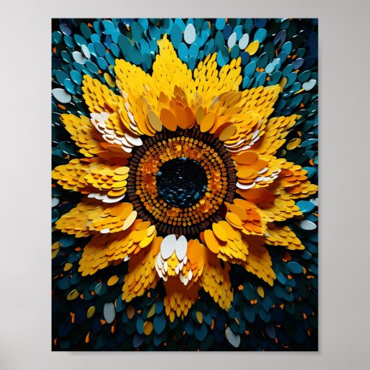 Schöne Dünenblume Poster (Vorne)