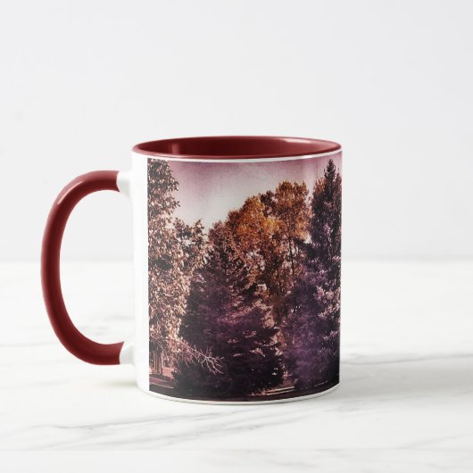 Schöne dunkle Natur Tasse (Links)
