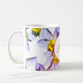 Schöne düstere Blüten Klassische Tasse (Links)