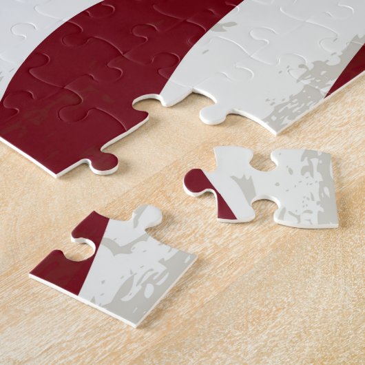 Schöne Eagle & USA Flag Jigsaw Puzzle (Seite)