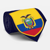 Schöne Ecuador-Republik-Flagge Krawatte (Gerollt)