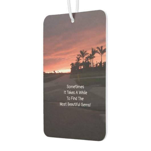 Schöne Edelsteine Autolufterfrischer (Links)