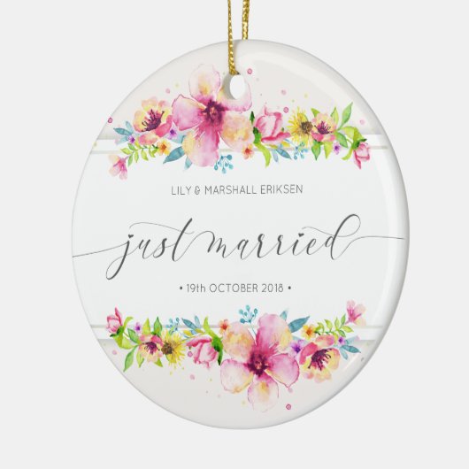 Schöne Eheleute| Keramik Ornament (Links)