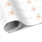 Schöne Eid-Geschenkpapier Geschenkpapier (Rolleneckpunkt)