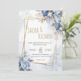 Schöne, einfache Einladungen für Hochzeiten.