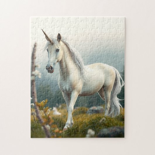 Schöne Einhorn Puzzle (Vertikal)