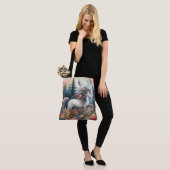 Schöne Einhorn-Regenbogen-Vintage-Boho Tasche (Am Model)