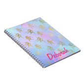 Schöne Einhörner Notizblock (Rechte Seite)