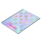 Schöne Einhörner Notizblock (Linke Seite)
