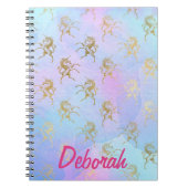 Schöne Einhörner Notizblock (Vorderseite)