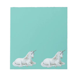 Schöne Einhörner-Ruhen Notizblock