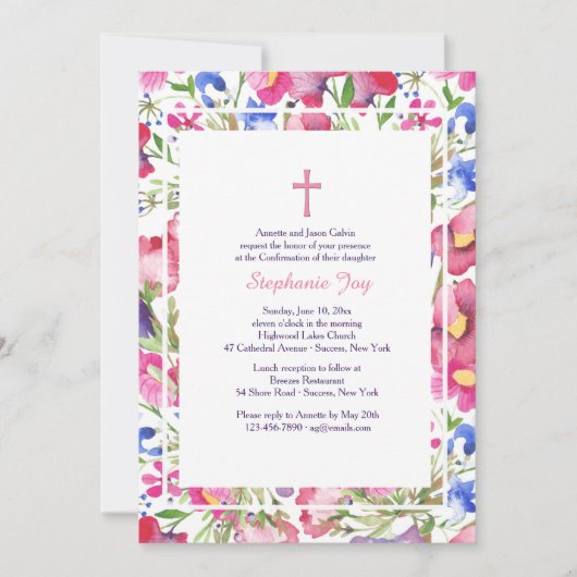 Schöne Einladung (Vorderseite)