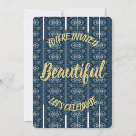 Schöne Einladung - ZUNEHMEN