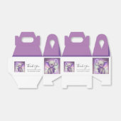 Schöne Elefant lila Gevor Box Geschenkschachtel (Ungefaltet)