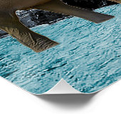 Schöne Elefantenschrift Luke 6:31 Poster (Ecke)