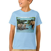 Schöne Elefantenschrift Luke 6:31