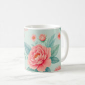 Schöne Elegant Kaffeetasse (VorderseiteRechts)