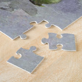 Schöne Elegant Rosa Wasserfarben Malerei Puzzle (Seite)