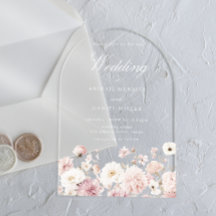 Schöne Elegante Atemberaubende Florale Hochzeit