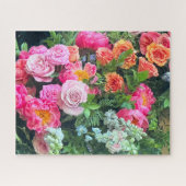 Schöne elegante Blume - eine Herausforderung Puzzle (Horizontal)