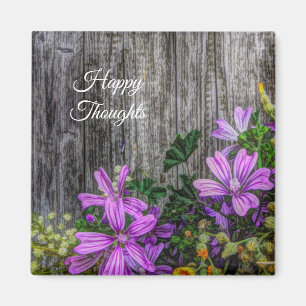 Schöne Elegante Blume Magnet
