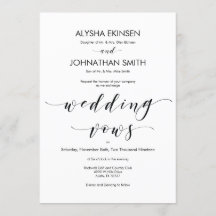 Schöne elegante Einladung zur Ehe