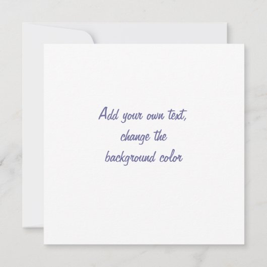 Schöne, elegante Einladungen (Rückseite)