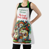 Schöne Elegante Fantasy Apple Fruchthaus Schürze (InSitu)