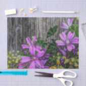 Schöne Elegante Frische Blume Seidenpapier (Handwerk)