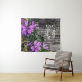 Schöne Elegante Frische Blume Wandteppich (Beispiel (Horizontal))