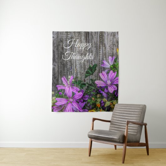 Schöne Elegante Frische Blume Wandteppich (Beispiel)