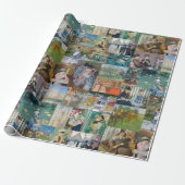 Schöne Elegante Impressionistische Kunst Geschenkpapier (Ungerollt)