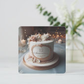 SCHÖNE ELEGANTE JAHRESZAHL GREETING (Stehend Vorderseite)