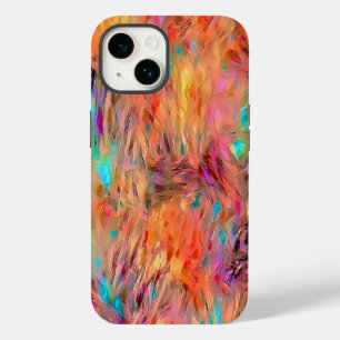 Schöne elegante Jewel Tones Nahtloses Muster Case-Mate iPhone 14 Hülle
