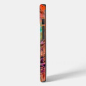 Schöne elegante Jewel Tones Nahtloses Muster Case-Mate iPhone Hülle (Rückseite / Links)