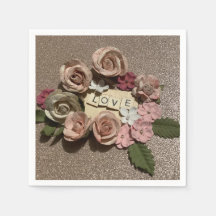 Schöne, elegante Liebe und Glitzer