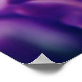 Schöne elegante Lila Lilac-Blume Poster (Ecke)