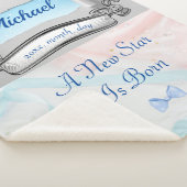 Schöne Elegante Pastelfarben Sherpadecke (3/4)