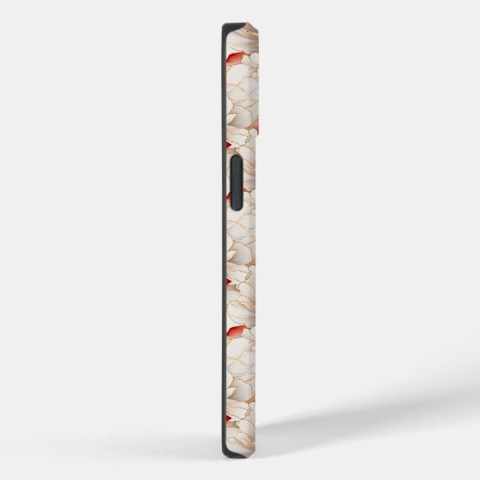 Schöne Elegante Rote Blüte Case-Mate iPhone Hülle (Rückseite / Rechts)