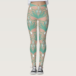 Schöne, elegante und fette Schneefälle Leggings