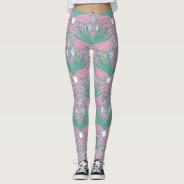 Schöne, elegante und fette Schneefälle Leggings