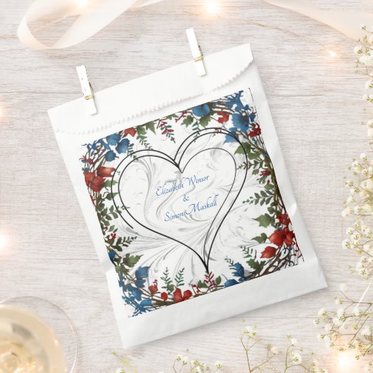 Schöne, elegante und skurrile Dekoration zum Thema Geschenktütchen (Ausgeschnitten)