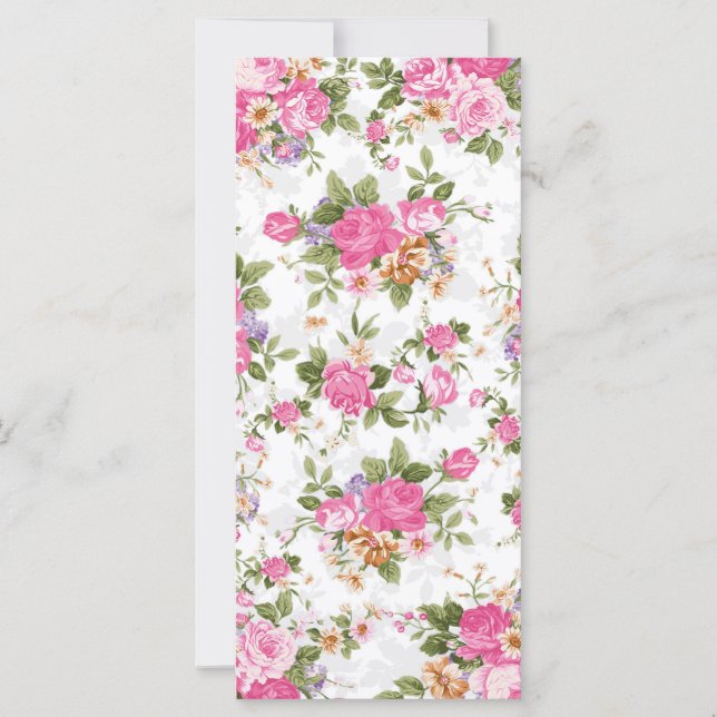 Schöne, elegante, Vintage Rose Blume (Vorderseite)