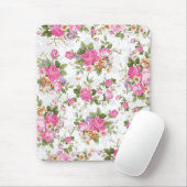 Schöne, elegante, Vintage Rose Blume Mousepad (Mit Mouse)