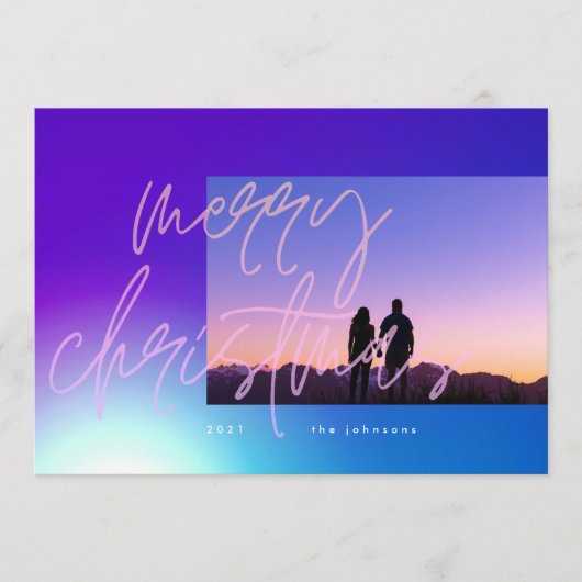 Schöne Elegante Weihnachten Gradient (Vorderseite)