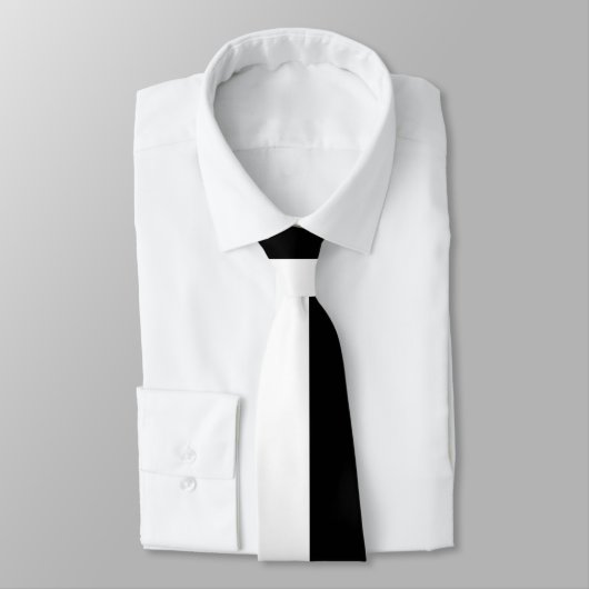 Schöne, elegante Wirbel aus schwarz-weiß Schmetter Krawatte (Gebunden)