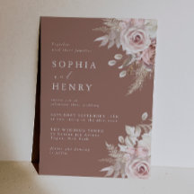 Schöne Eleganz: Rosafarbene Blumenrosen Hochzeit