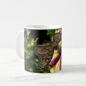 Schöne Elephant Butterfly Kaffeetasse (Vorderseite Links)
